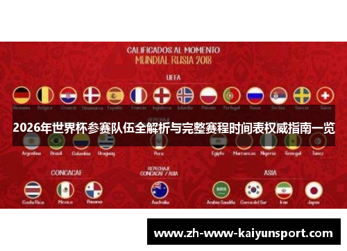 2026年世界杯参赛队伍全解析与完整赛程时间表权威指南一览